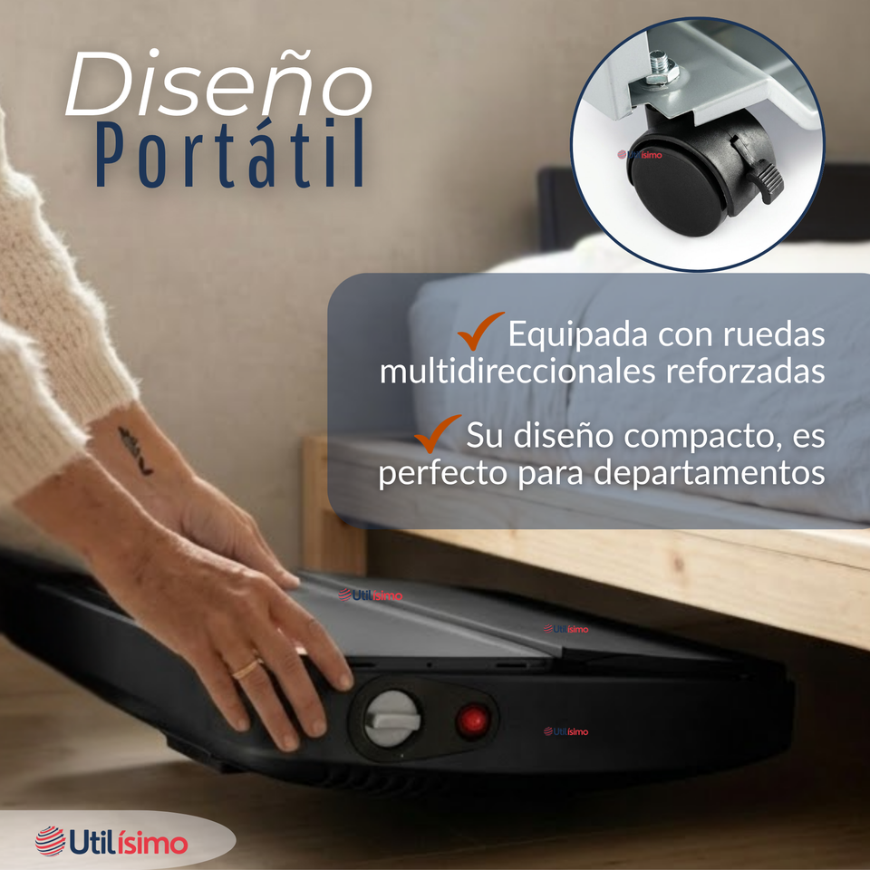 Calefactor A Gas Licuado 5kg A 15kg Plegable Interior Exterior Con Accesorios