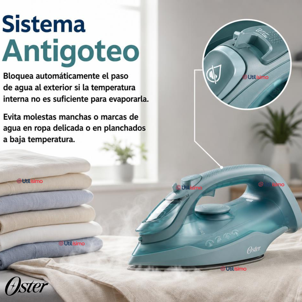 Plancha de Vapor Vertical Oster® AeroGlide GCSTAC7001-052
