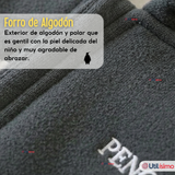 Polerón Polar Con Capucha Invierno Bebé Niño Happy Penguin