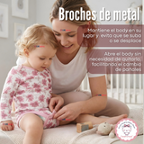 Pack 5 Bodys Manga Larga 100% Algodón Bebé Niña Koala Dreamer