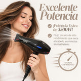 Secador De Cabello Profesional Voluminizador 3500W Potencia y Estilo Con Difusor