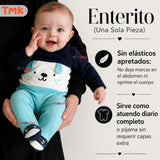 Enterito 100% Algodón Bebé Niño Tedmimak