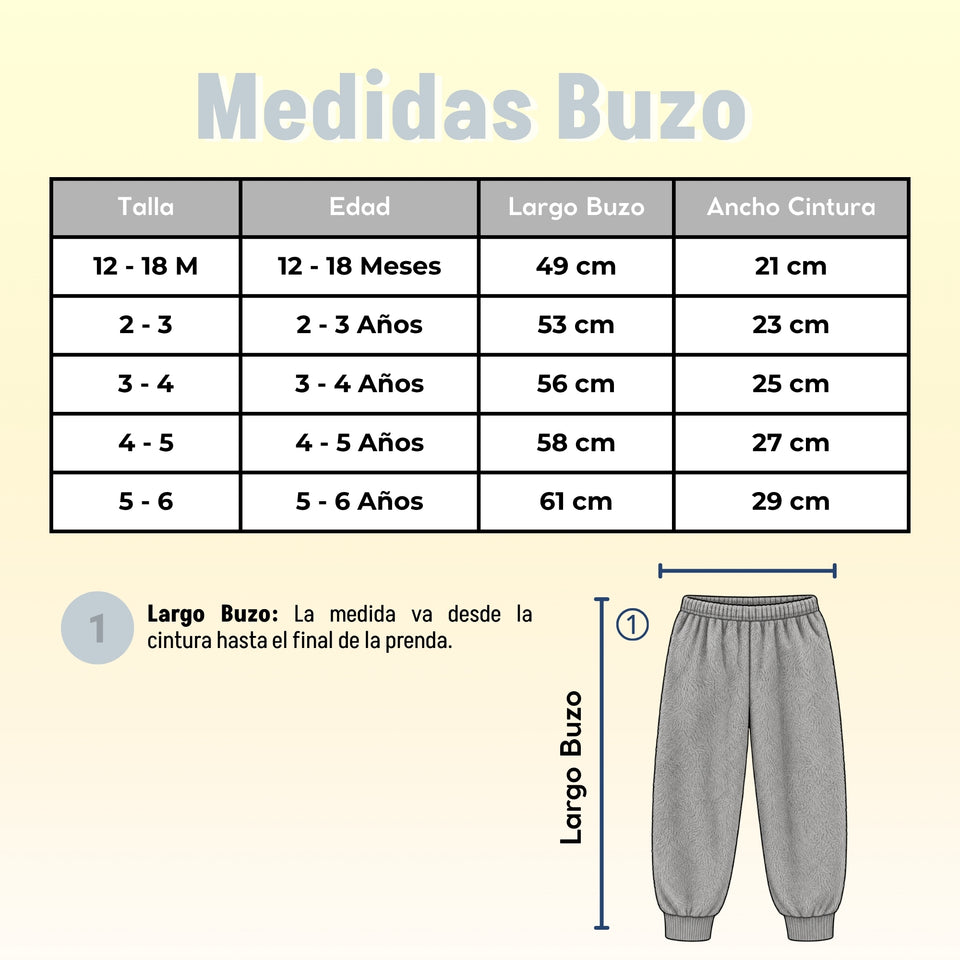 Conjunto Buzo Polerón Frizado Niños Bebes Corderito Liso 2 Piezas