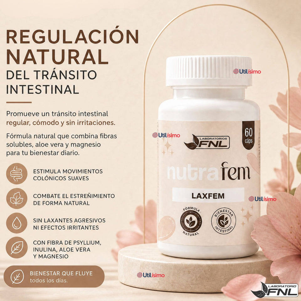 Nutrafem Probiofem 60 caps Equilibrio Microbiota Femenina Fnl