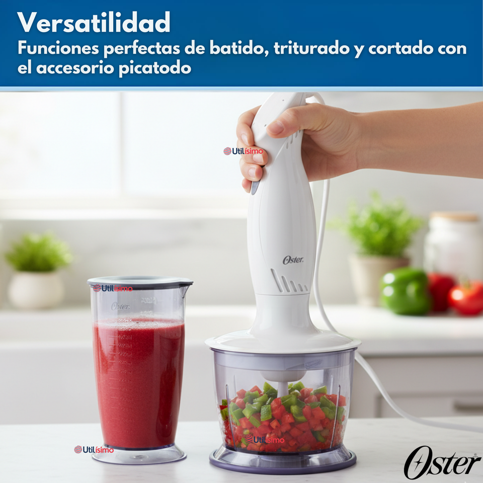 Batidora de inmersión Oster® con picatodo 2612