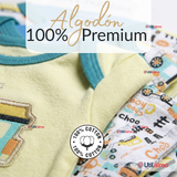 Set Ajuar Bebé 8 Piezas Surtido NIÑO 100% Algodón