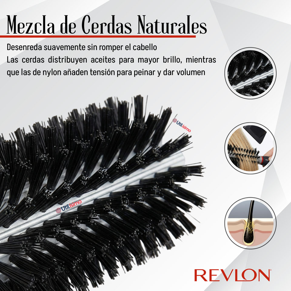 Cepillo Redondo Control De Frizz RV2938 Collection Revlon