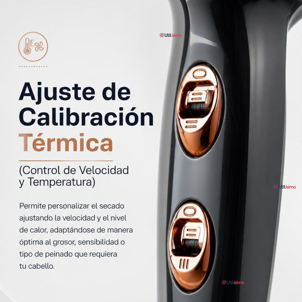 Secador De Cabello Profesional 1800W Potente y Liviano Hair Dryer