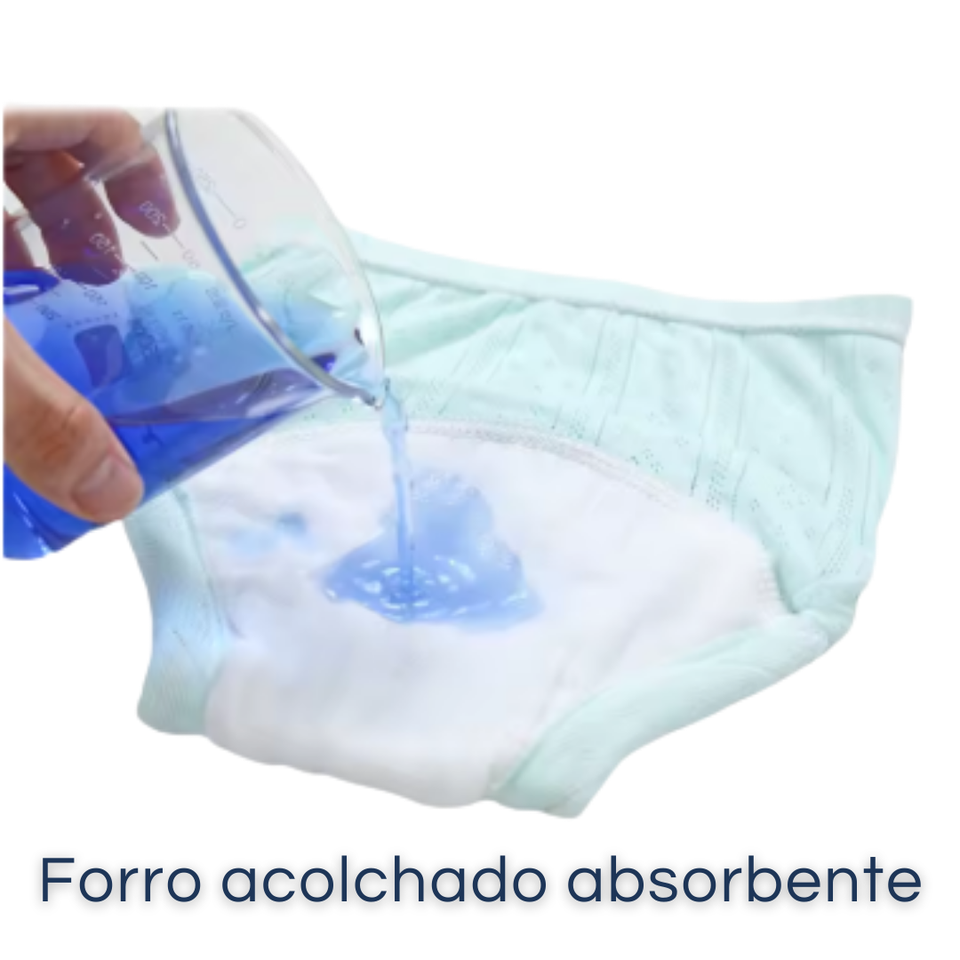 Pack 12 Calzón Pantys Niña Entrenamiento Algodón Cintura Elástica