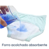 Pack 12 Calzón Pantys Niña Entrenamiento Algodón Cintura Elástica