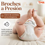 Pack 5 Bodys Manga Corta %100 Algodón Tedmimak Niño Dino Explorer
