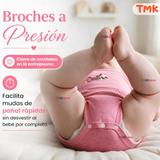 Pack 5 Bodys Manga Corta %100 Algodón Tedmimak Niña Sweet Girl