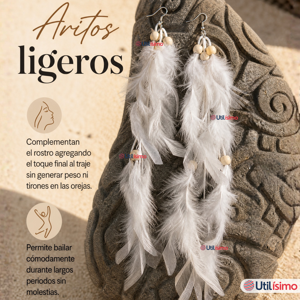 Set Accesorios Pascuenses 3 Piezas Collar Aretes Corona Fechas Patrias