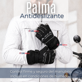 Guantes Para Moto Impermeables Negro Touchscreen Antideslizantes Térmicos