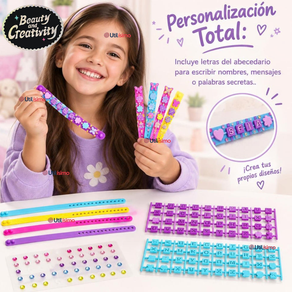 Set Niña Creativo Diseño Pulsera Juguete Infantil