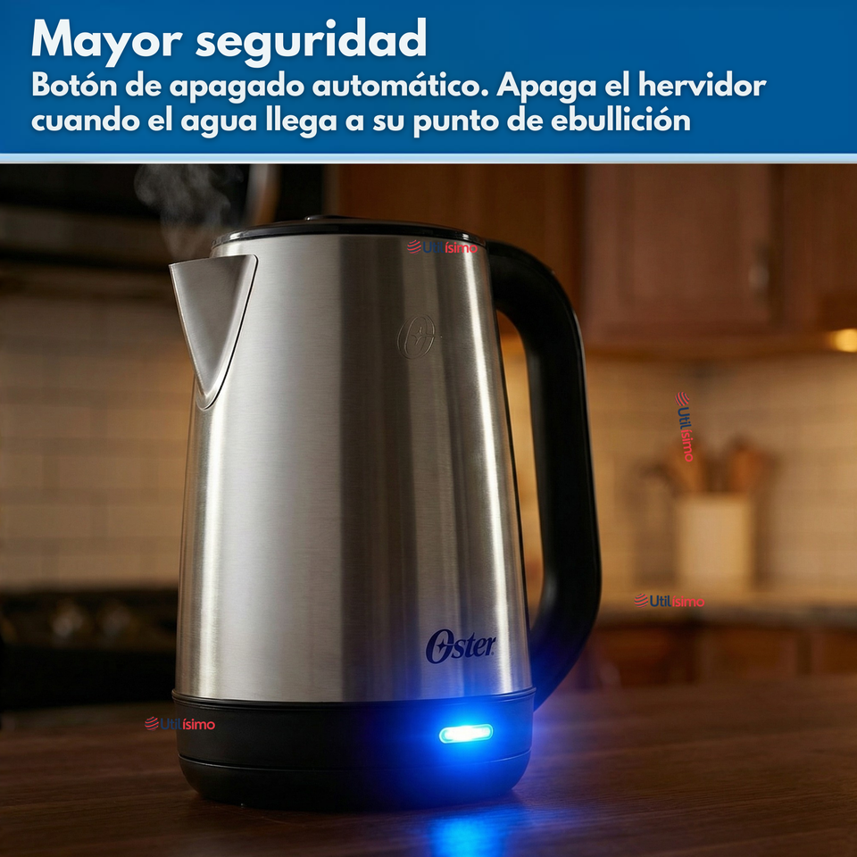 Hervidor Eléctrico Oster de 2 Litros de capacidad, BVSTKT674