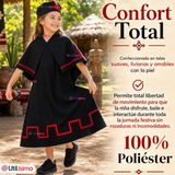 Traje Típico Vestido Mapuche 3 Piezas Juvenil Fechas Patrias