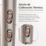 Secador de cabello Profesional 5000w Potencia y Estilo Plateado con Difusor