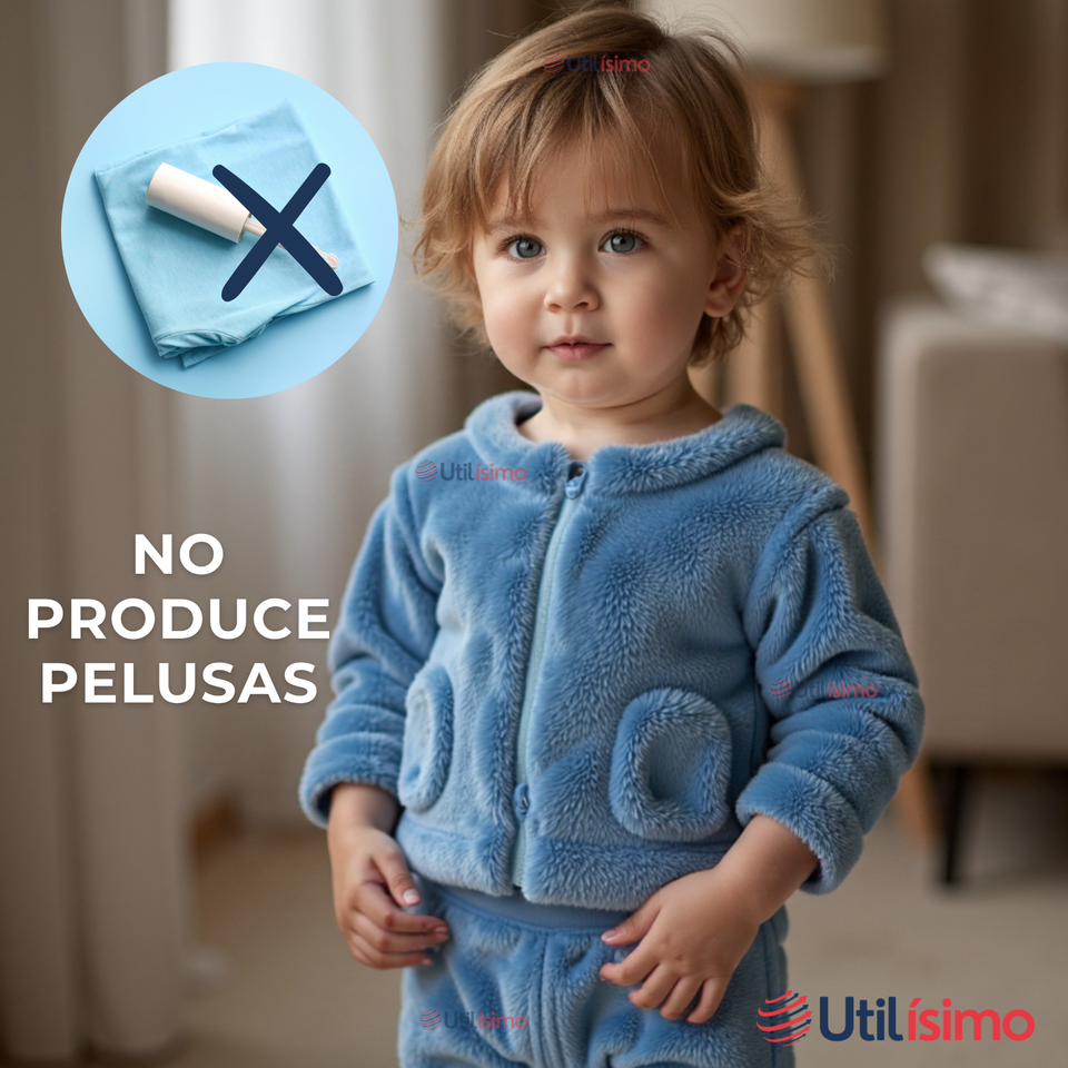 Conjunto Frizado Polar 2 Piezas Niño Azul