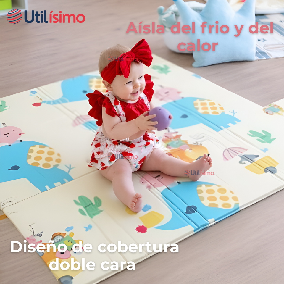 Alfombra Plegable Antigolpes 180x160cm Juego Niñas Surtido
