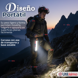 Lampara Luz De Emergencia Focos 48 Led Carga Híbrida Solar USB 30W