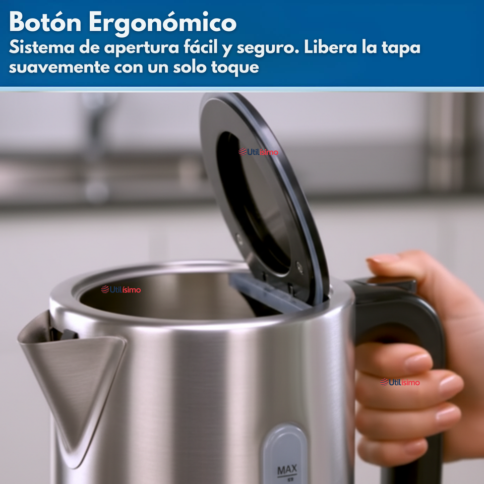 Hervidor eléctrico Oster® 1.7 lt control de temperatura BVSTKT8970