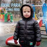 Parka Dinosaurio Con Capucha Manga Larga Niño Jump Kids