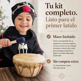 Kultrun Mapuche Instrumento musical Baile Típico 16cm