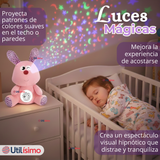 Peluche Conejo Espantacuco Con Luz Y Sonido Para Bebé Niño Niña