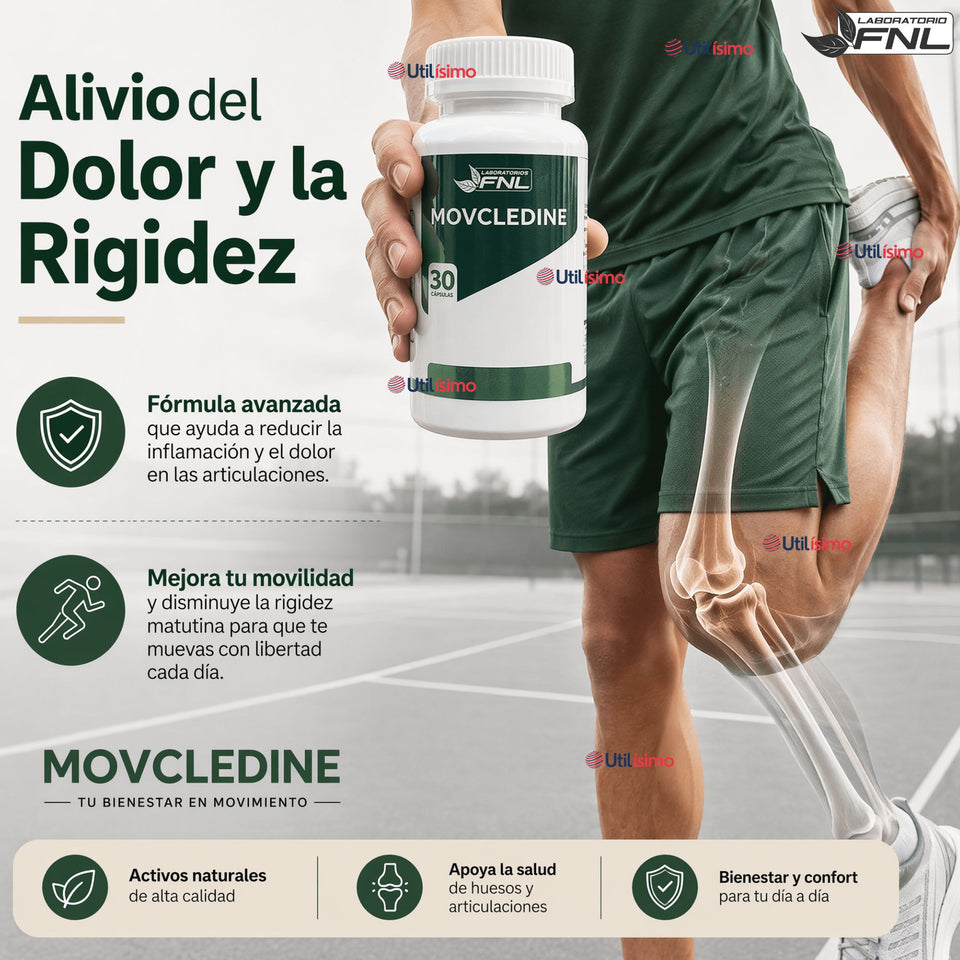 Movcledine FNL 30 Capsulas sin Sabor