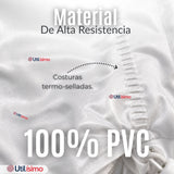 Fundas Cubre Calzado Impermeables Aislante Lluvia Blanco Hombre 1 Par