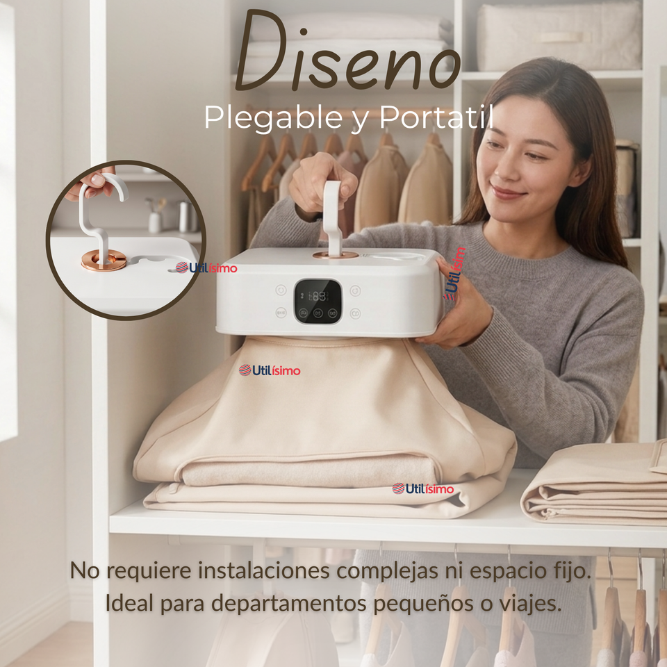 Secadora Ropa Portátil Compacto Eléctrico Bajo Consumo  900W - 1000W
