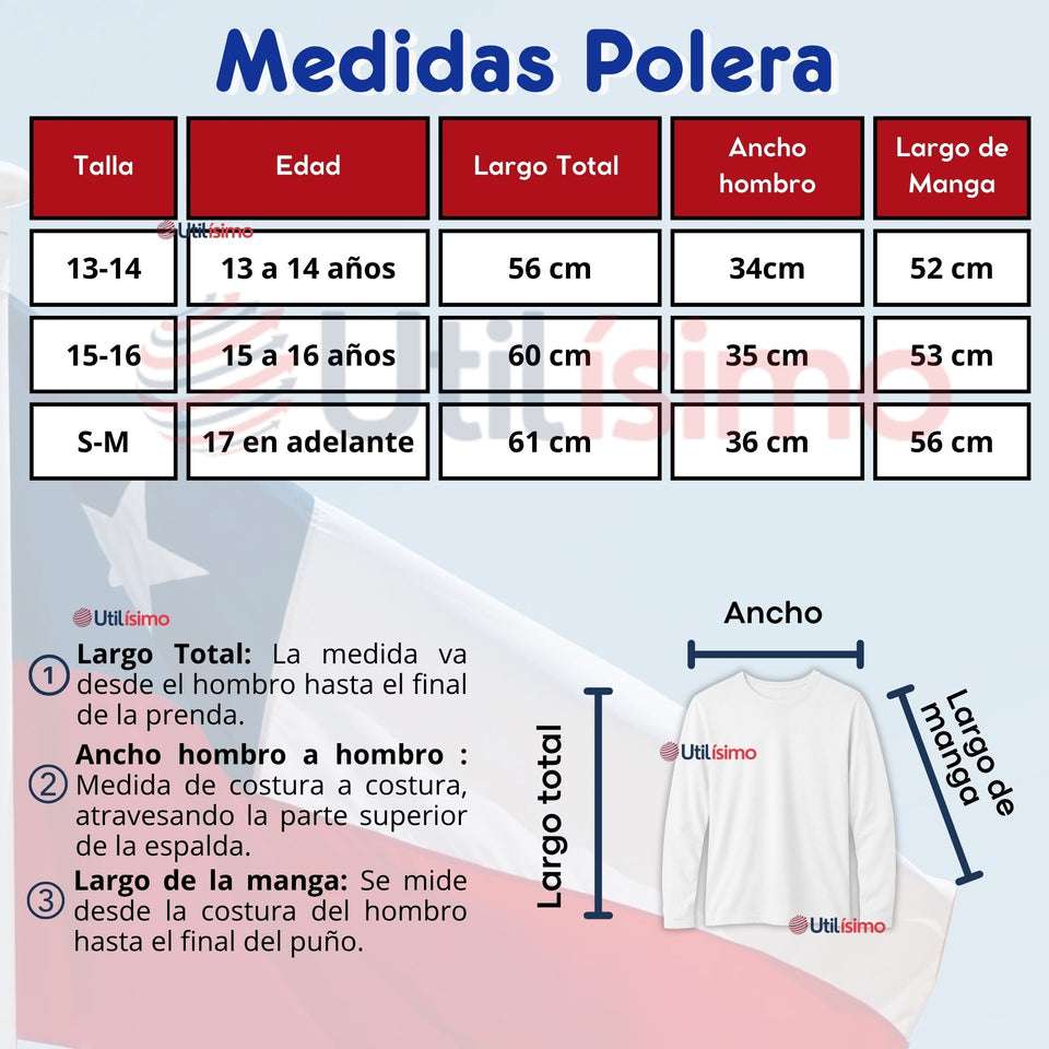 Pack 3 Trajes Nortinos Juvenil Con Poleras 4 Piezas Rojo Baile Típico Fiestas Patrias