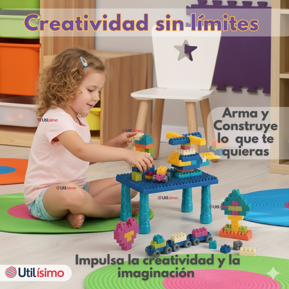 Juego Bloques de Construcción 360 piezas para Niño o Niña