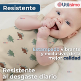 Pack 4 Bodys Niño Sin Manga Tedmimak 100% Algodón Baby Dino