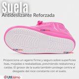 Fundas Cubre Calzado Impermeables Aislante Lluvia Rosado 1 Par