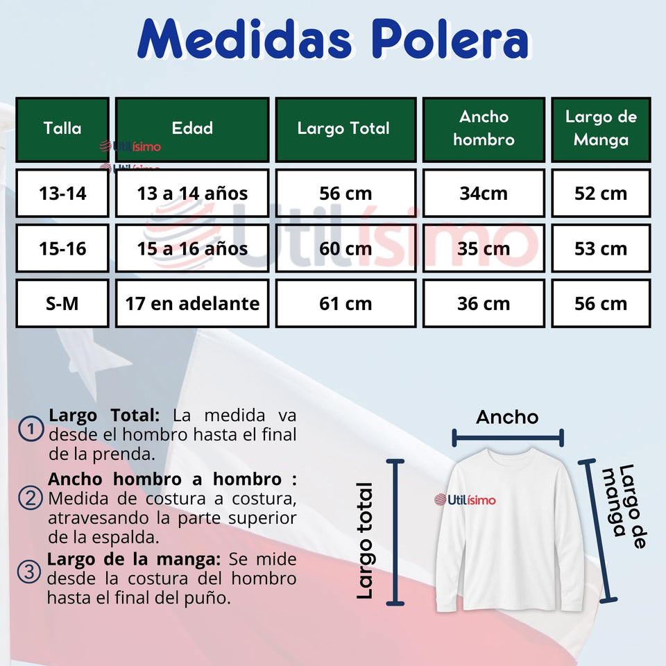 Traje Nortino Juvenil Con Polera 4 Piezas Negro Baile Típico Fiestas Patrias