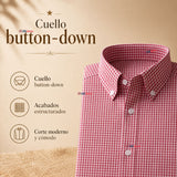 Pack 3 Camisas Cuadrille Huaso Juvenil Roja Regular Fit Fiestas Patrias