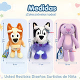 Peluche Bluey Diseños Surtidos Niña Suaves Felpa Premium