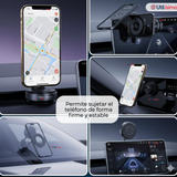 Soporte De Auto Celular Magnético Iphone Android Negro