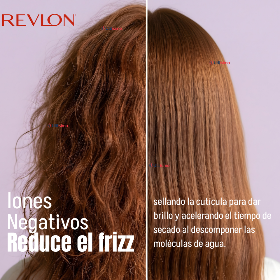 Secador De Cabello Revlon Smooth Brilliance 1875W Negro