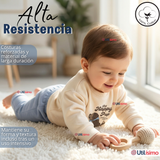 Conjunto 2 Piezas Buzo Pantalón Y Polerón De Algodón Beige Bebé Niño