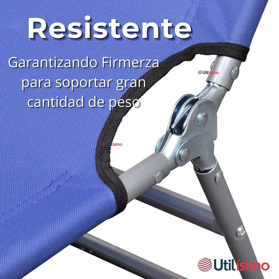 Silla Plegable de Playa Camping Picnic Colores Surtidos