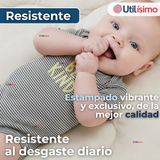 Pack 5 Bodys Niño Manga Corta Tedmimak 100% Algodón Baby BE KIND