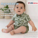 Conjunto de Vestir Camisa Con Lazo Y Pantalón Corto Algodón Niño