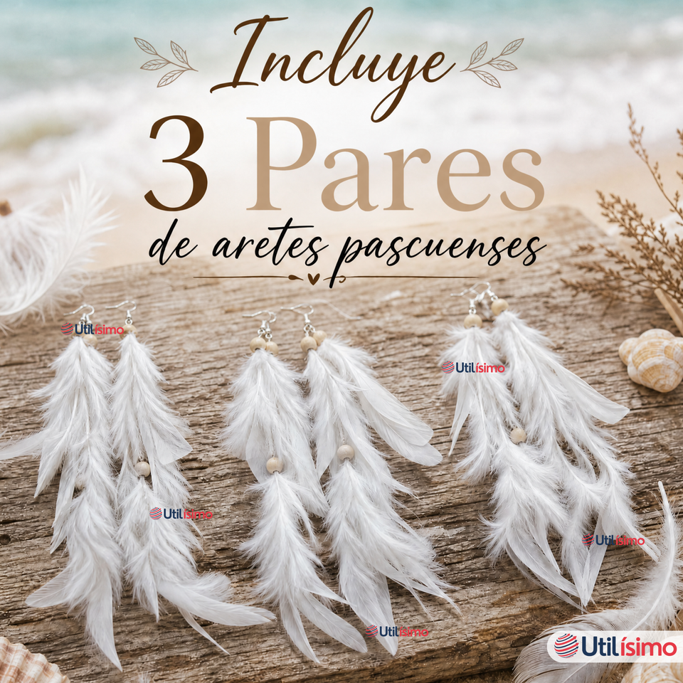 Pack 3 Aros Aritos Pascuenses Rapa Nui Juvenil Fiestas Patrias