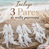 Pack 3 Aros Aritos Pascuenses Rapa Nui Juvenil Fiestas Patrias