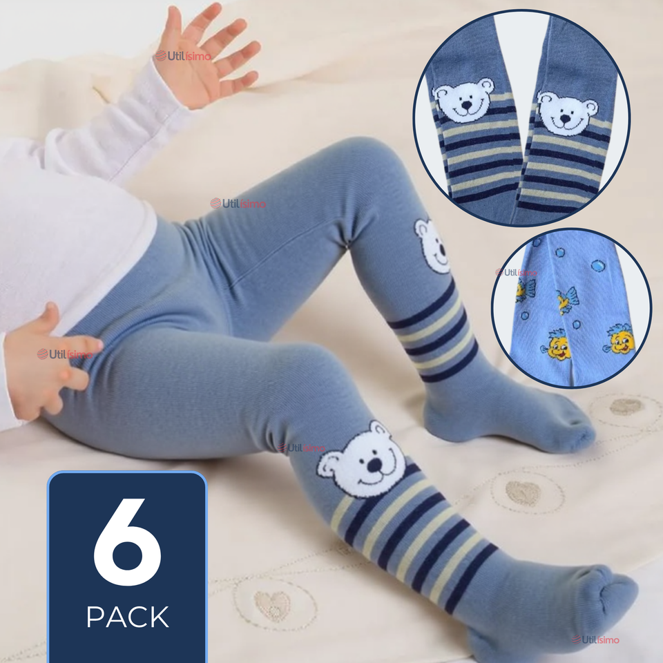 Pack 6 Pantys Primera Capa Diseños Surtidos Ballerina Bebé