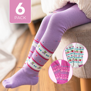 Pack 6 Pantys Primera Capa Diseños Surtidos Ballerina Niña