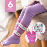 Pack 6 Pantys Primera Capa Diseños Surtidos Ballerina Niña